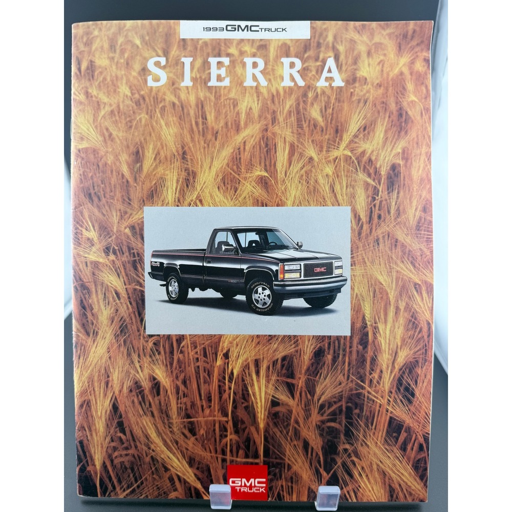 1993 GMC Sierra Truck Sales Brochure Original Pickup Catalog 1500 2500 3500